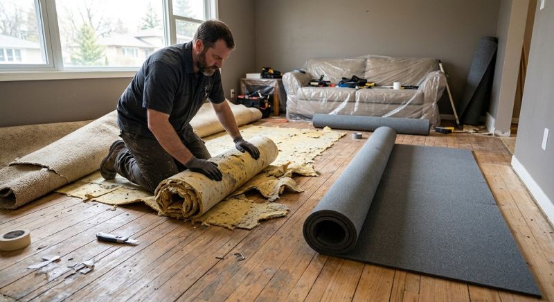 Carpet Foam Replacement in Olathe, KS