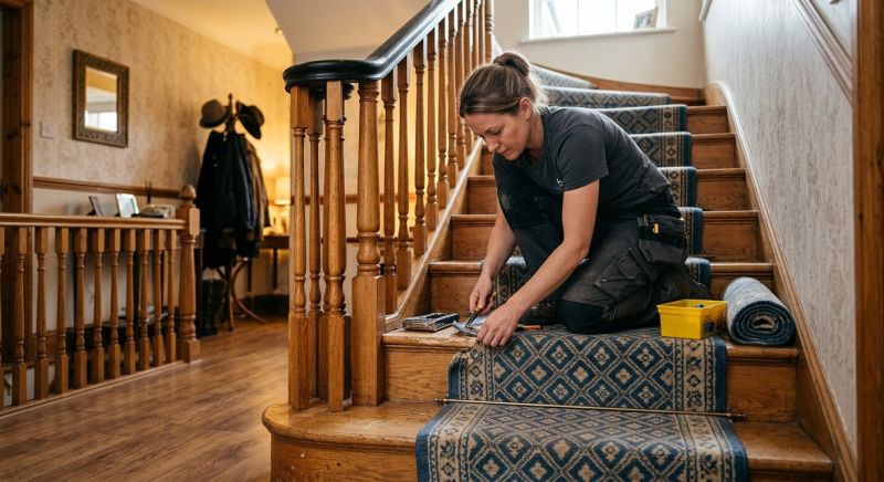 Stair Carpet Repair in Olathe, KS