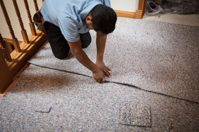 Porch Carpet Installation detail