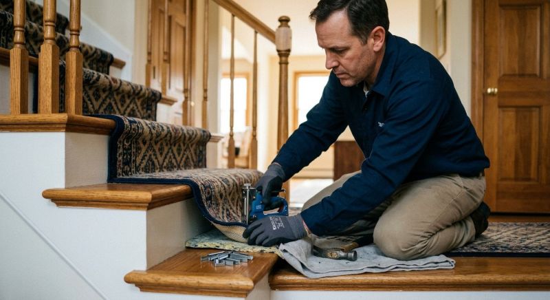 Stair Carpet Repair in Littleton, CO